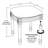 Toscano Solid Wood Accent Stool-999582482