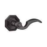Napoli Wave/Drop Passage (Hall & Closet) Door Lever with Octagon Rosette
