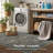 Oriental Floral Machine-Washable Non-Slip Rug.-1083888813