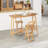 Melamie Solid Wood Dining Table