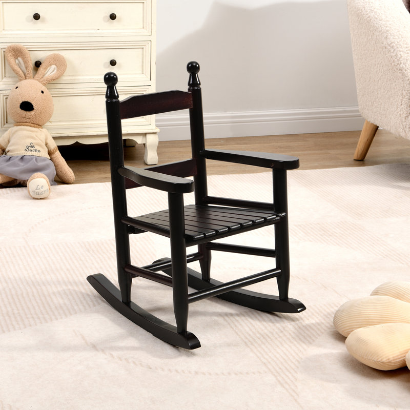 Chaise berçante pour enfants, Espresso