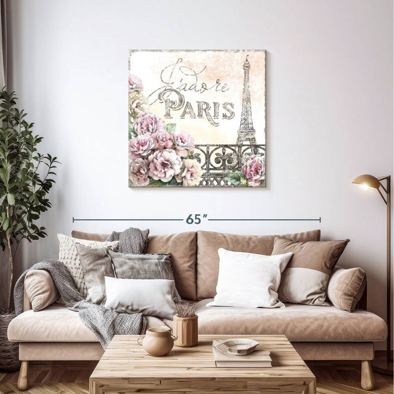 Nicci Paris Roses III, 36" H x 36" W