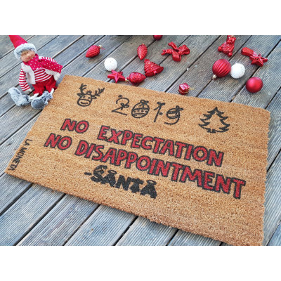 Tapis d'entrée antidérapant Johana 28 po x 16 po