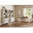 Executive Desk Office Set with Bookcase