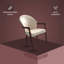 Chaise avec accoudoirs ergonomique Kavonna-106232670