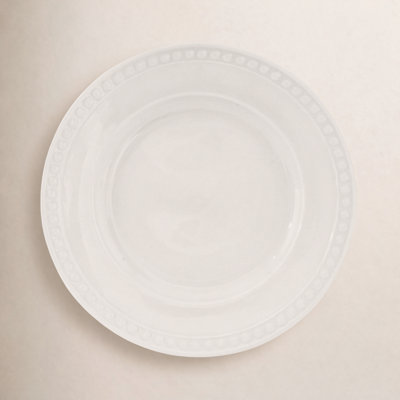 Assiette à salade blanche Fitz and Floyd