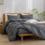 Ensemble de housse de couette 100% coton délavé Bestouch Bestouch-115115460-114866839
