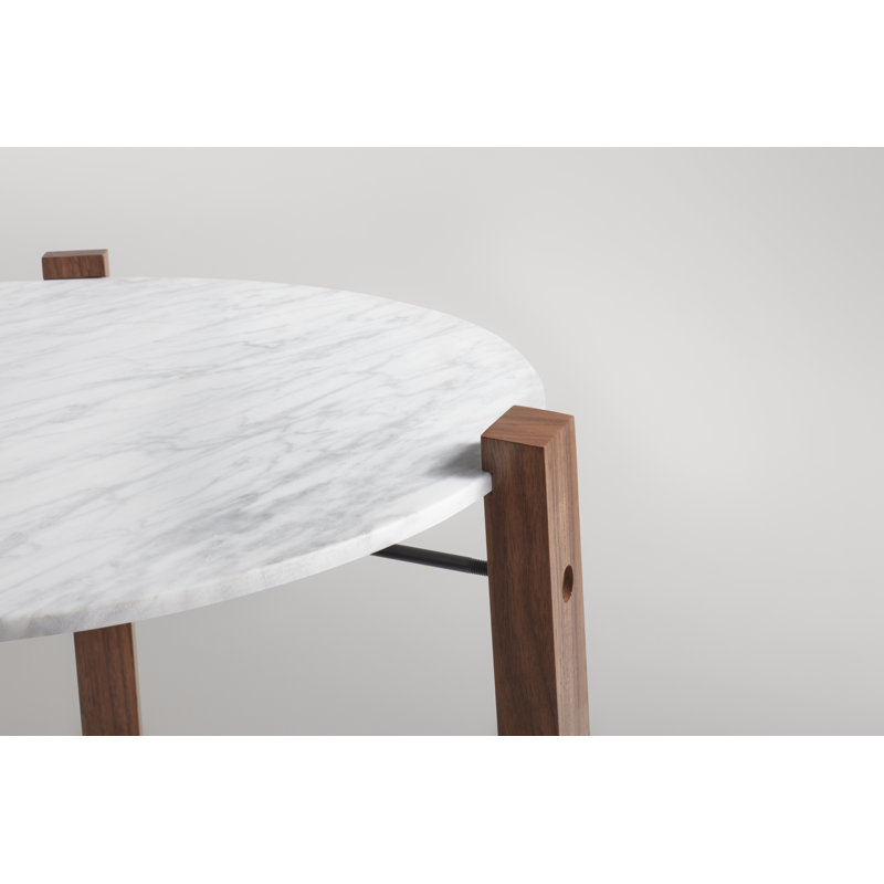 Free Range Marble End Table