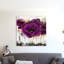 « pavot mauve iii », reproduction d’impression sur toile tendue-31385712