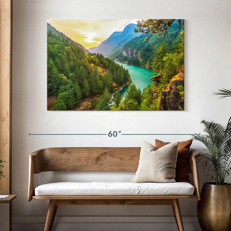 Alvord Diablo Lake à Washington, H 32 po x l 48 po