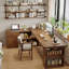 Bureau en L en bois massif avec 1 tiroir-1539155534-1539155528