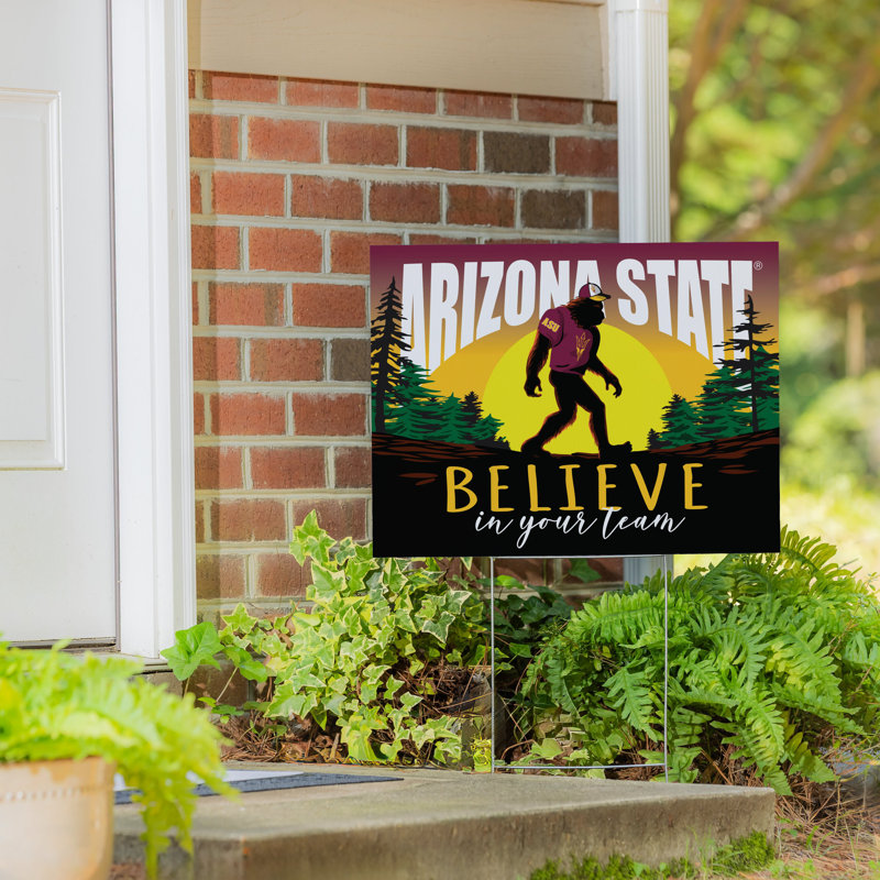 Enseigne de cour de l'Université Arizona State, Bigfoot