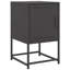Anzel 36cm W Steel Bedside Table-888317808