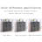 Gray Aluminum Shoe Storage