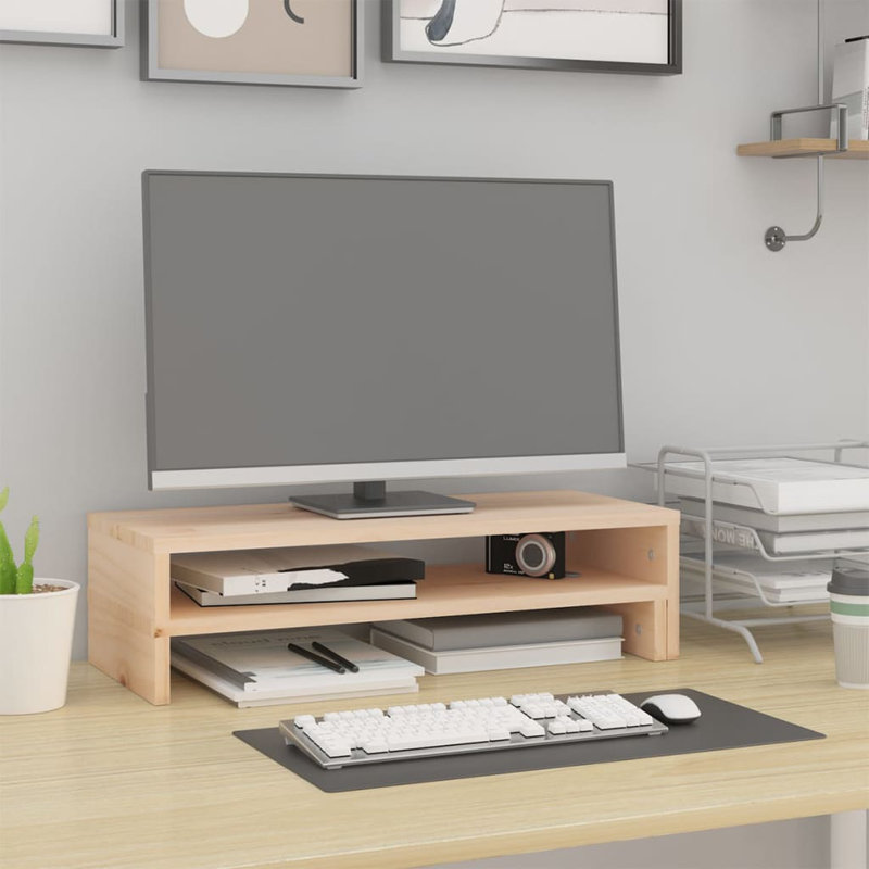Keehn Wood Monitor Stand