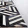 Stasia Hand Woven Leather Geometric Rug