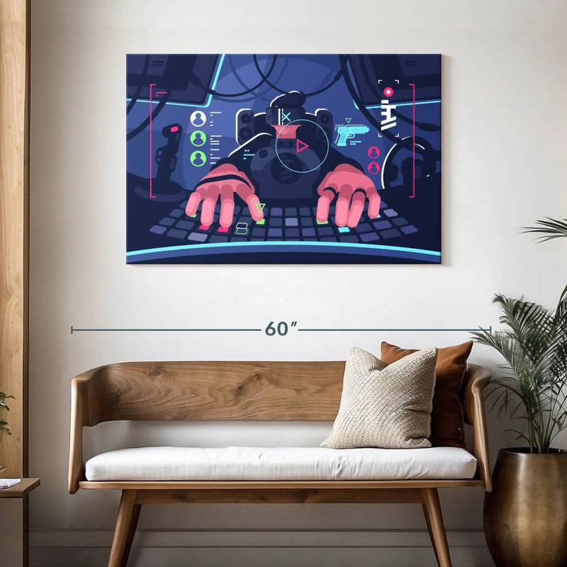 Senne Professional Gamer, 30" H x 45" W