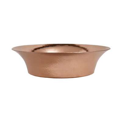 Maestro Metal Circular Vessel Bathroom Sink