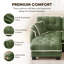 Canapé modulaire en L avec repose-pieds et repose-pieds Chenille-129442037-129442039