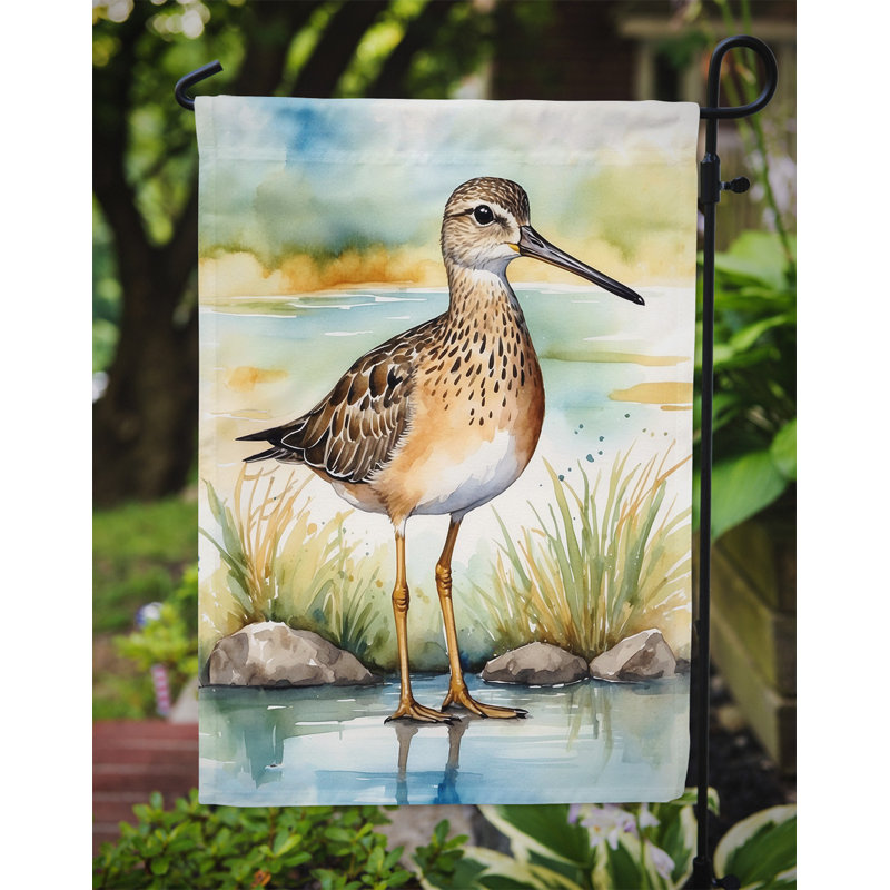 Drapeau de jardin Surfbird Bird, Goujon à bec court