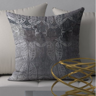 Abstract Reversible Throw Pillow