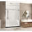 Frameless Shower Door 56-60 "W X 76" H, 1/4 "(6 Mm) Clear Tempered Glass, Explosion Proof Film, Stainless Steel Handle-118169744