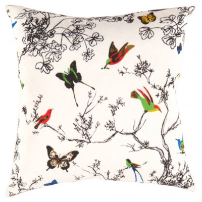 Turkish Fine Silk tiger Pillow 20"