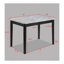 Ensemble de salle à manger 6 pièces rectangulaire contemporain en faux marbre et plateau en bois massif
