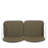 Luna Outdoor Patio PP 3PCS CHAT SET, White Frame With Green Cushion, (2Pcs Club Chairs And 1Pcs Loveseat)-1455909881