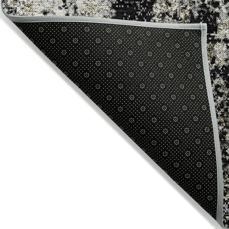Tapis rectangulaire Aleighna avec envers antidérapant, Rectangle 2 pi 6 po x 3 pi 10 po