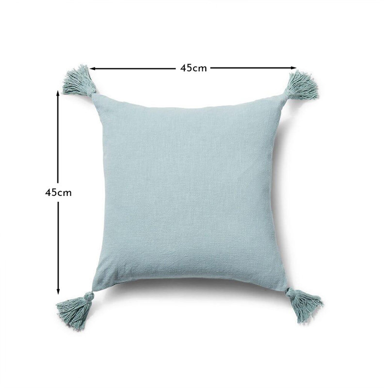 Sohara Square Euro Cushion Cover, Blue