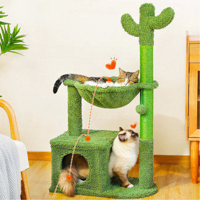 Grattoir à chat 4 en 1 Cactus