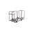  Heavy-Duty Table Cart - Double Stacking-36019011