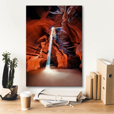  «Antelope Canyon Arizona 1» par David Drost, art mural sur toile, 18 po x 26 po