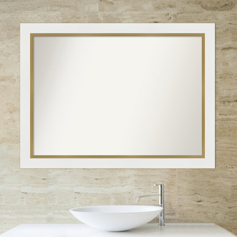 Miroir de salle de bain mural Eva, H 32,25 po x l 43,25 po