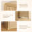 3-Drawer Nightstand with Charging Station, USB-C & AC Ports, Modern Fluted Curved Natural Oak Bedside Table, 19.6" Wide-499642080-498751546