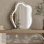 Coiffeuse avec miroir lumineux, 6 tiroirs-812914722