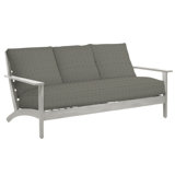 Kennebunkport 86" Wide Outdoor Patio Sofa with Cushions