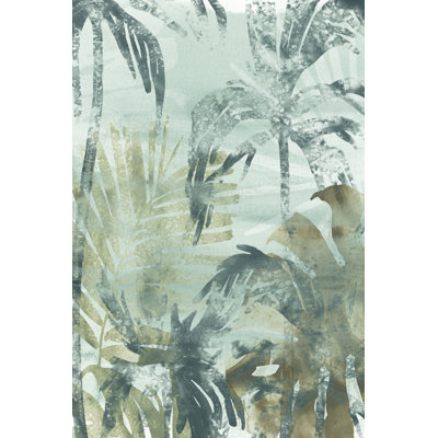 «Palm Island II» par June Erica Vess - peinture sur toile tendue