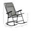 Ensemble de chaises berçantes d'extérieur 2 pièces Outsunny, ensemble de chaise berçante pliable pour patio