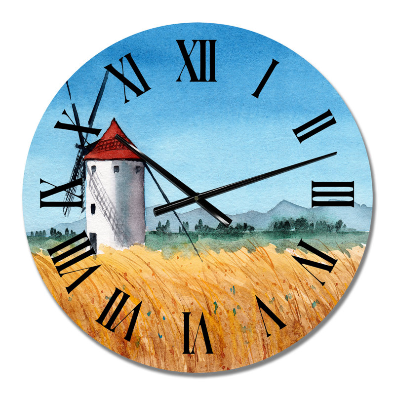 Horloge murale surdimensionnée, Moyen