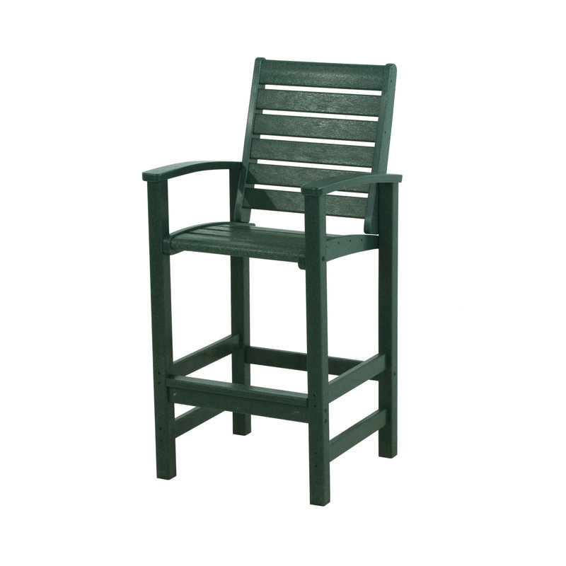 Chaise de bar POLYWOOD Signature, Vert