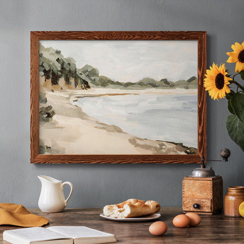 " Bluff Bay II ", Maple, 18" H x 26" W