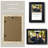 14x20 Black Wood Diploma Frame with 2-Opening for 8.5x11 Certificates or Photos