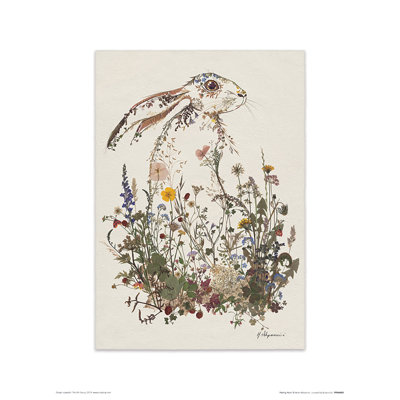 Hiding Hare 1 Piece Painting