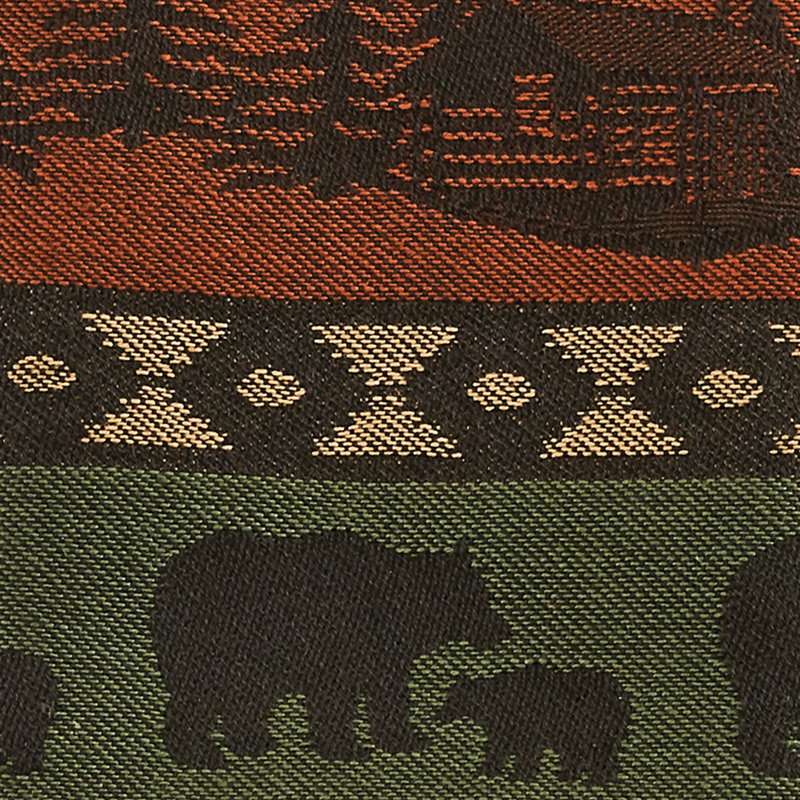  Ensemble de 4 serviettes Mountain Bear