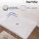 DeerValley Shower Base in White with Single Threshold and Center Drain, Non-slip Design