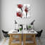 «Crimson Luster Cyclamen», reproduction d'impression sur toile-23605179