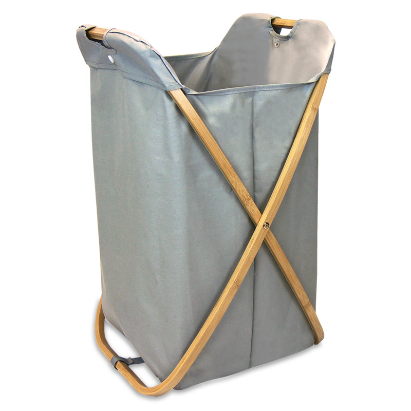 Panier à linge en bambou