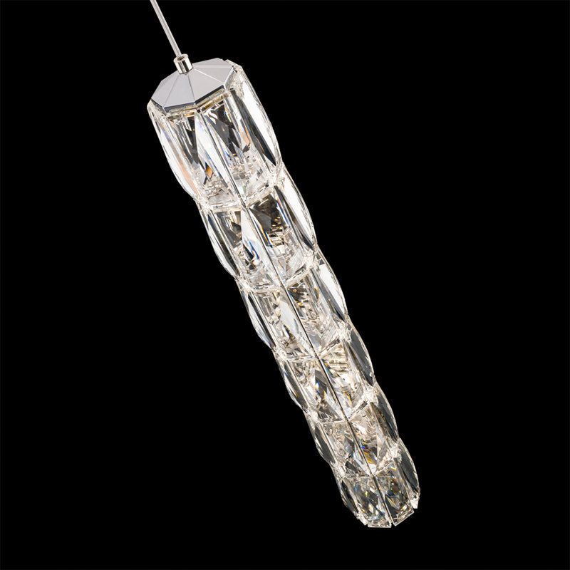 Verve LED 1 Light Crystal Mini Pendant